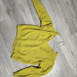Yellow Knit Sweater
